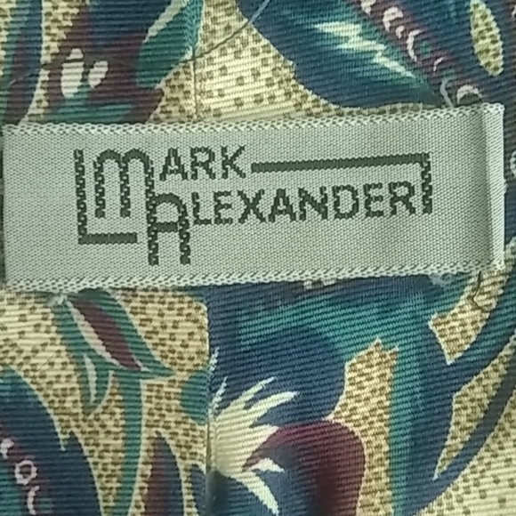 L Mark Alexander Men's Tie - Picture 2 of 2